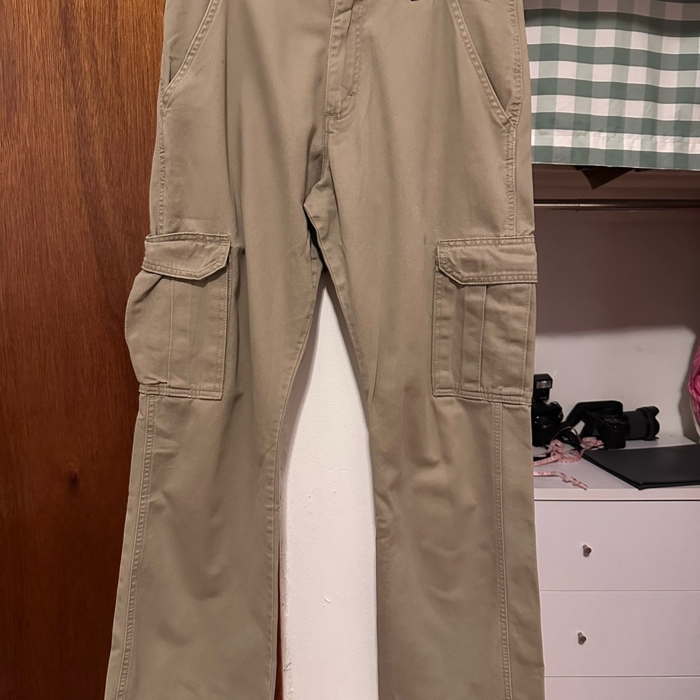 Wrangler Men's Khaki Cargo Pants